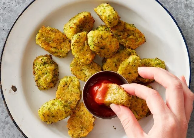 Air Fryer Broccoli Ranch Tots