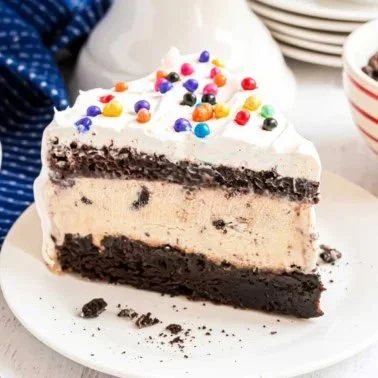 Brownie Ice Cream Cake