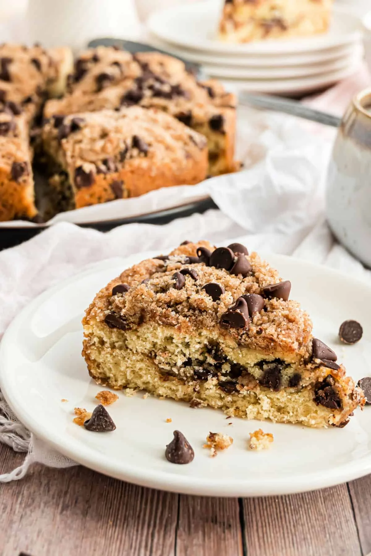 Chocolate Chip Coffee Cake