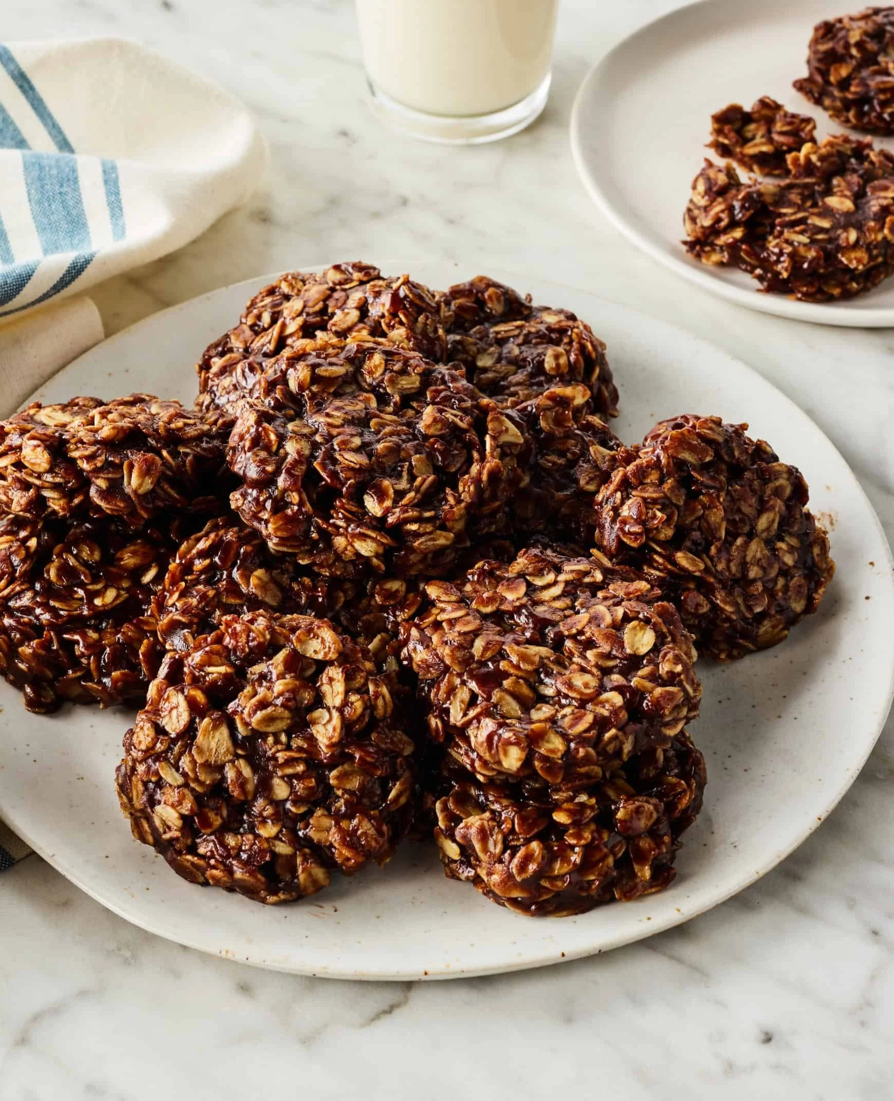 Chocolate Peanut Butter No Bake Cookies