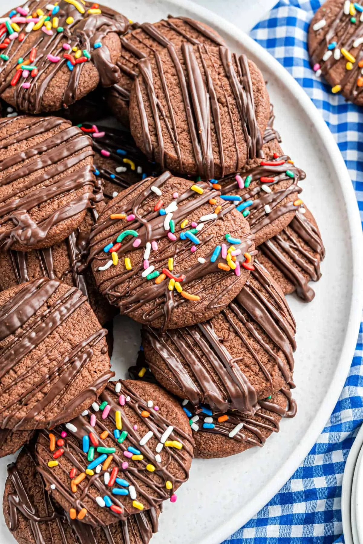 Chocolate Shortbread Cookies