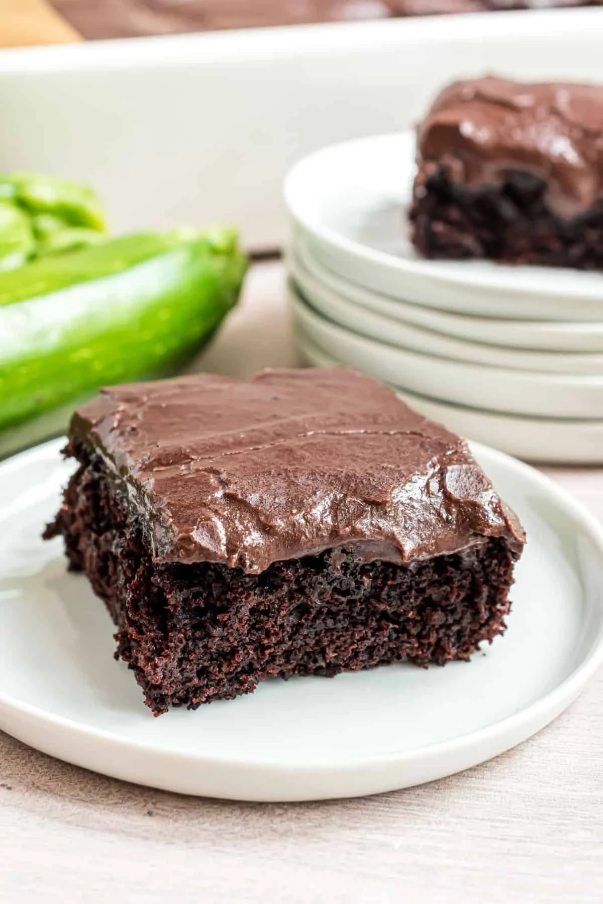 Chocolate Zucchini Brownies