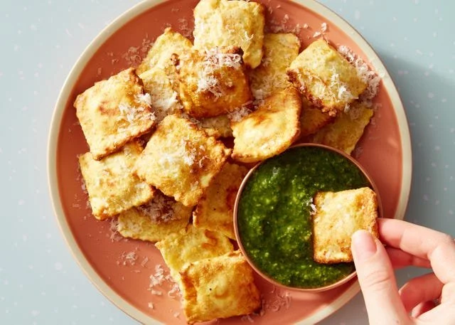 Crispy and Cheesy Air Fryer Ravioli