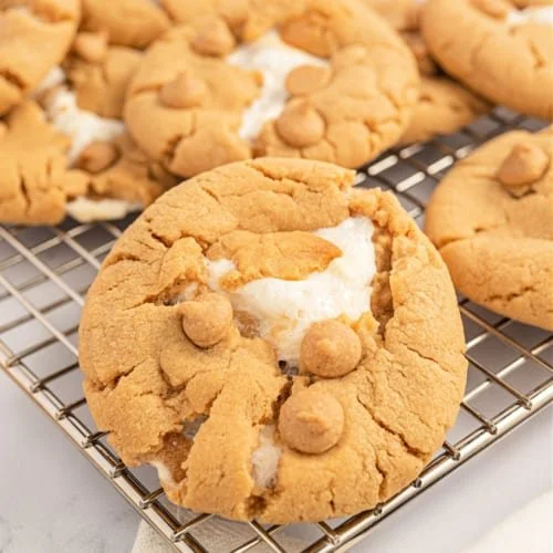 Fluffernutter Cookies