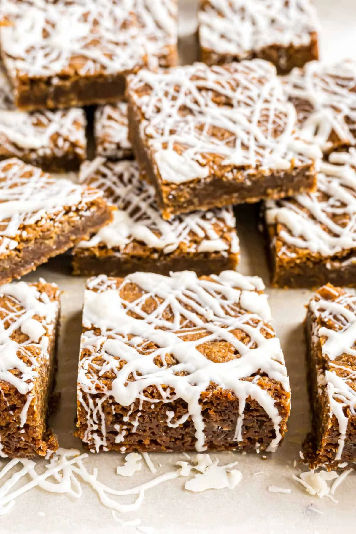 Gingerbread Blondies