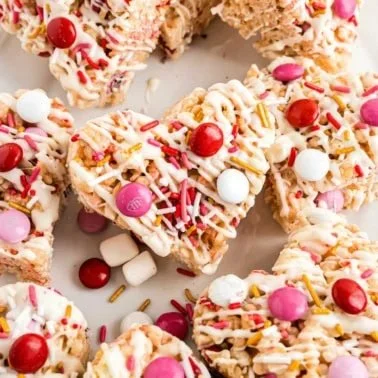 Valentine’s Day Rice Krispie Treats