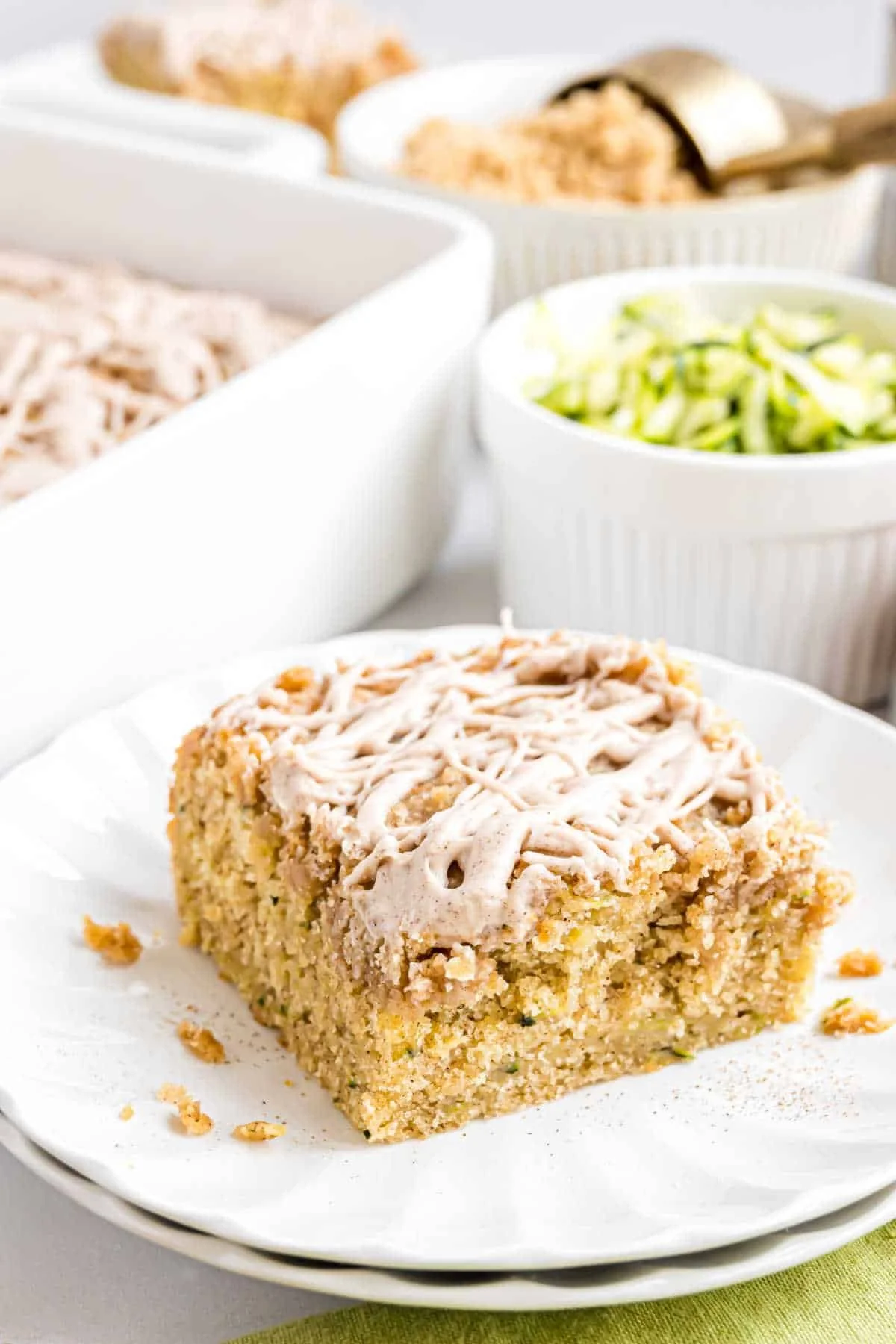 Zucchini Crumb Cake