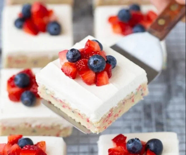 4TH OF JULY SUGAR COOKIE BARS