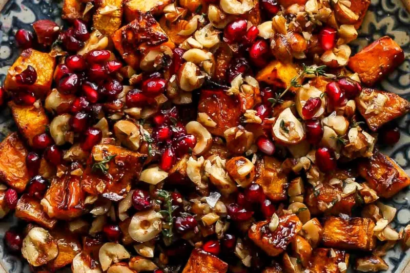 5-Ingredient Butternut Squash with Brown Butter Hazelnuts