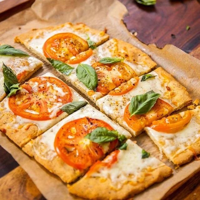 Almond Crust Pizza