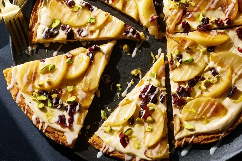 Apple Dessert Pizza