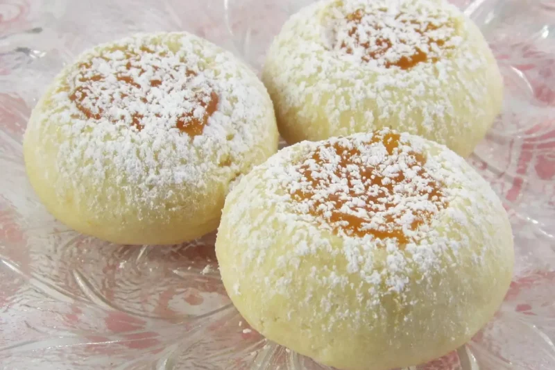 Apricot Cream Cheese Thumbprints