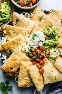 Baked Chicken Quesadillas