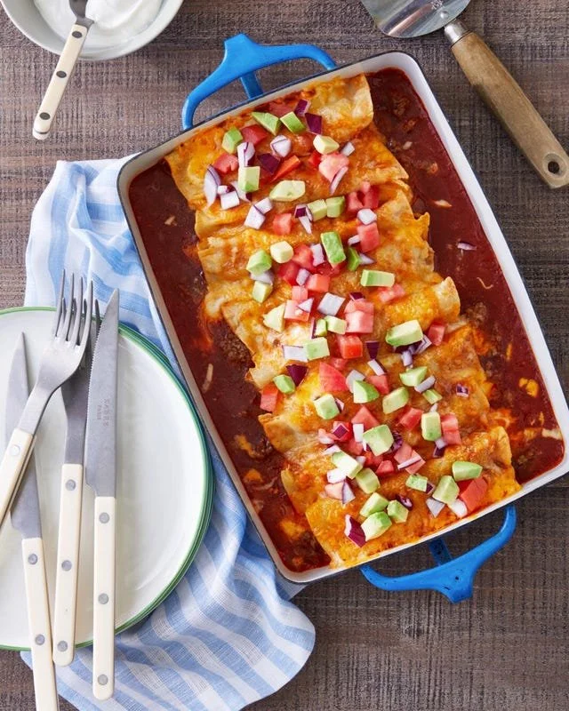 Beef Enchiladas