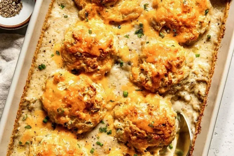 Biscuits and Gravy Casserole