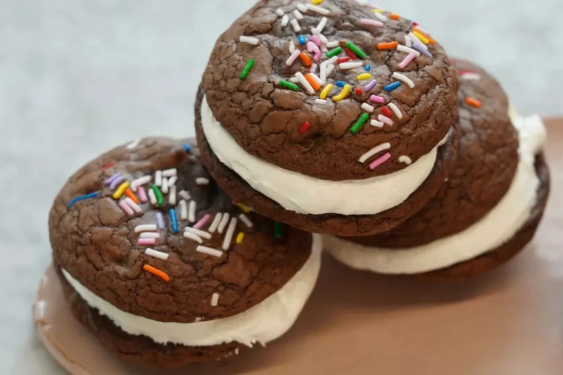 Brownie Cookie Whoopie Pies