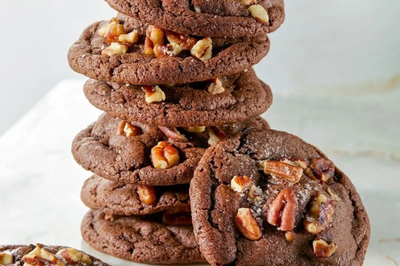 Chocolate Caramel Cookies