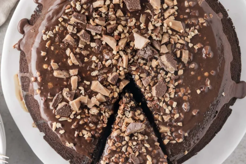 Chocolate Turtle Cake