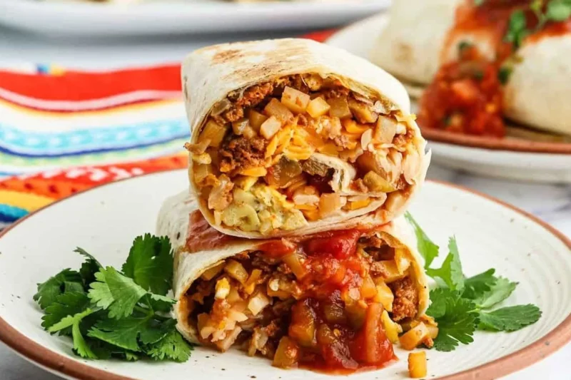 Chorizo Breakfast Burrito
