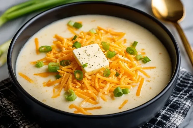 Creamy Old-Fashioned Potato Soup