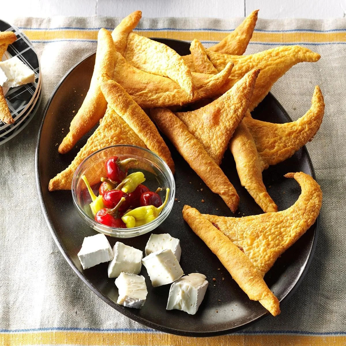 Crescent Roll Witch Hats Halloween snack recipe