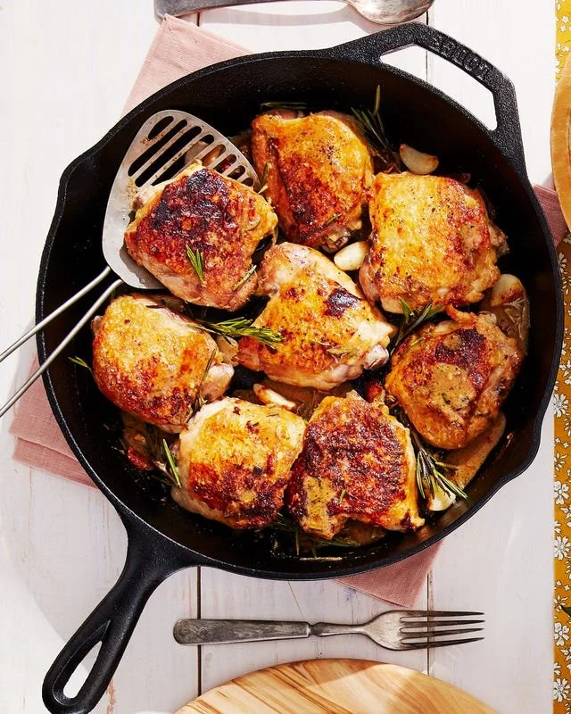Crispy Chicken Thighs