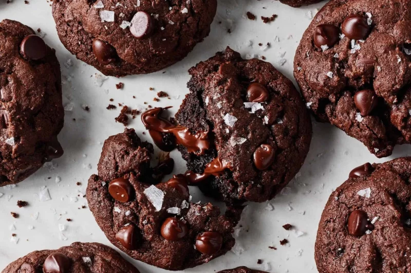 Double Chocolate Chip Cookies