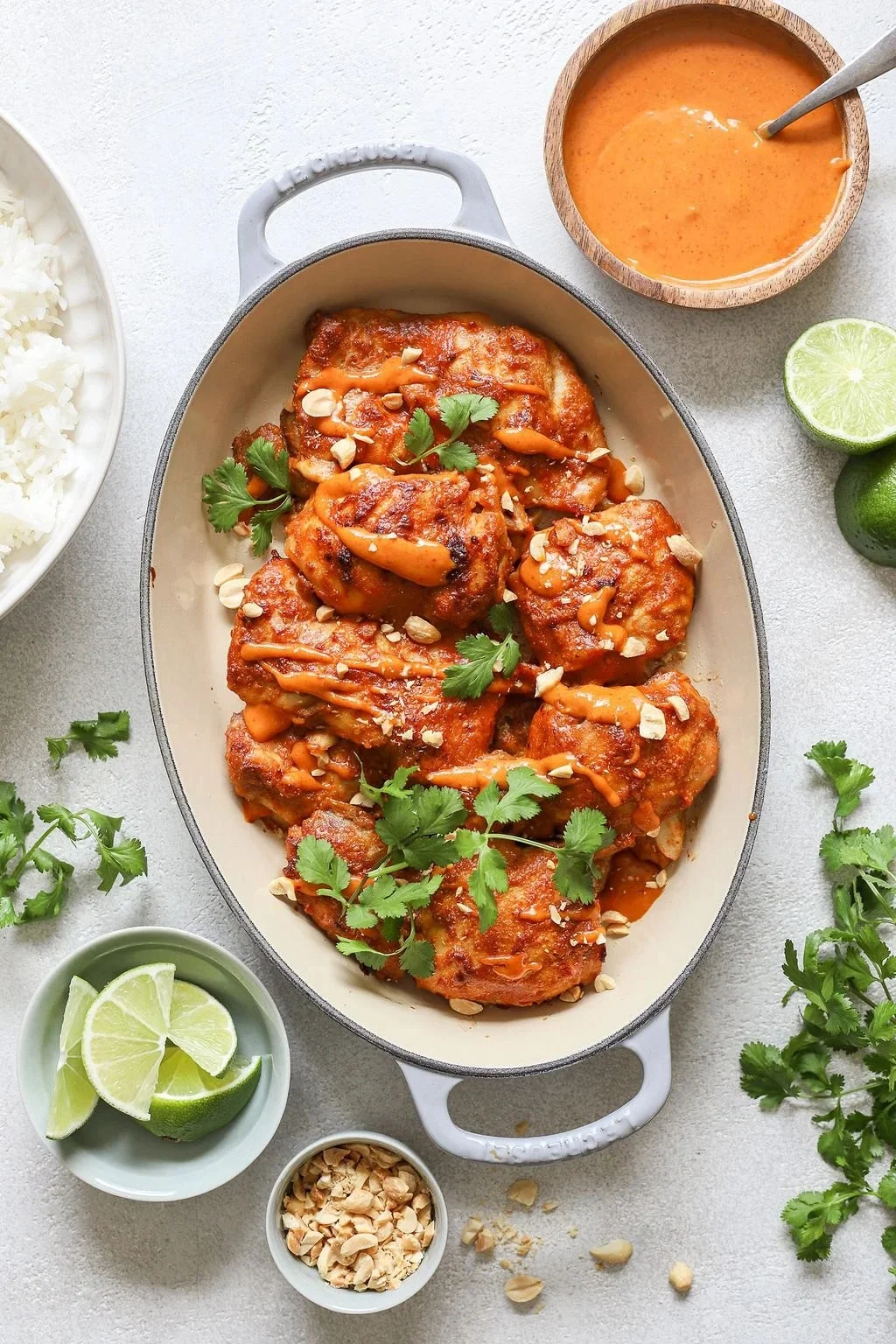 Easy Slow Cooker Satay Chicken