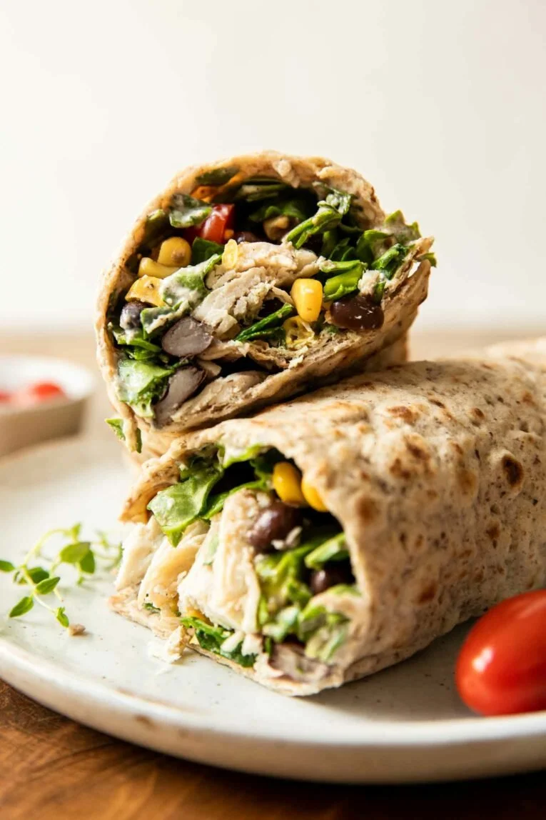 Fiesta Ranch Chicken Wraps
