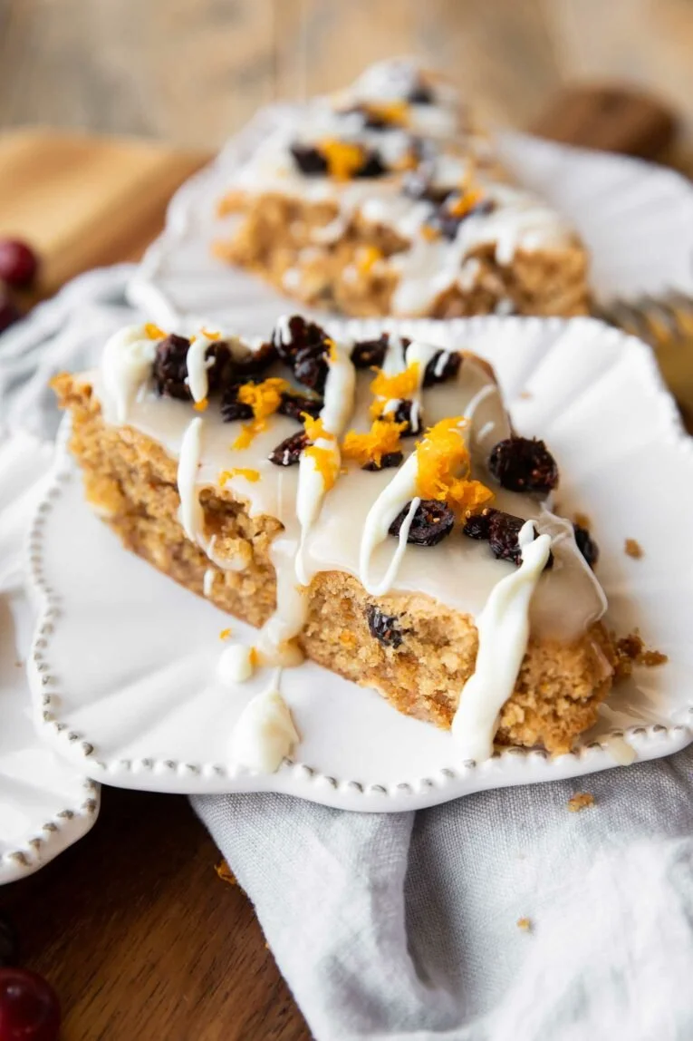 Gluten-Free Cranberry Bliss Bars