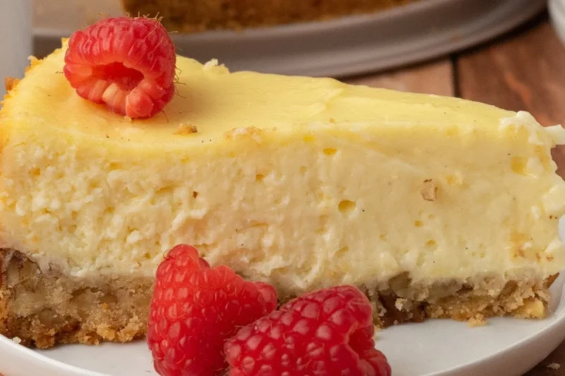 Gluten-Free Pecan Crust Cheesecake