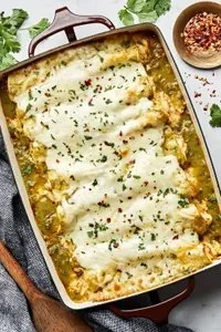 Green Chicken Enchiladas