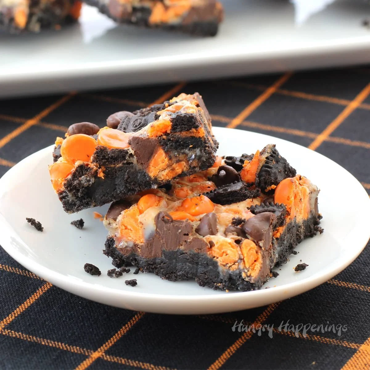 Halloween Magic Bars