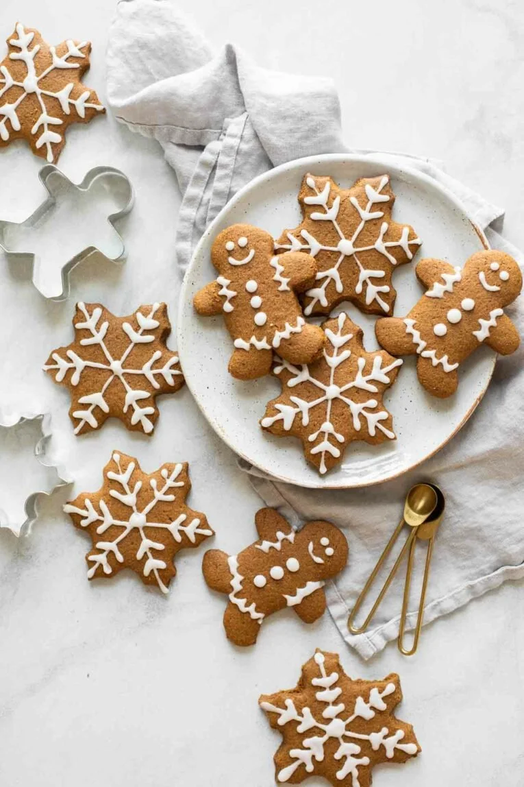 Healthier Gingerbread Cookies