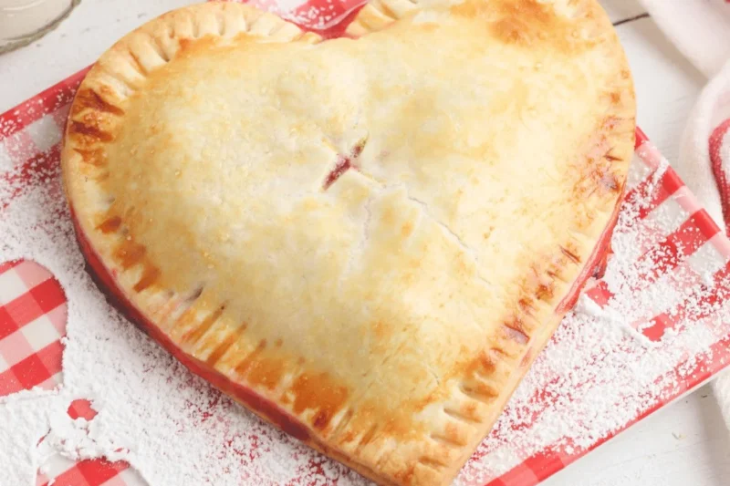Heart Shaped Cherry Hand Pies