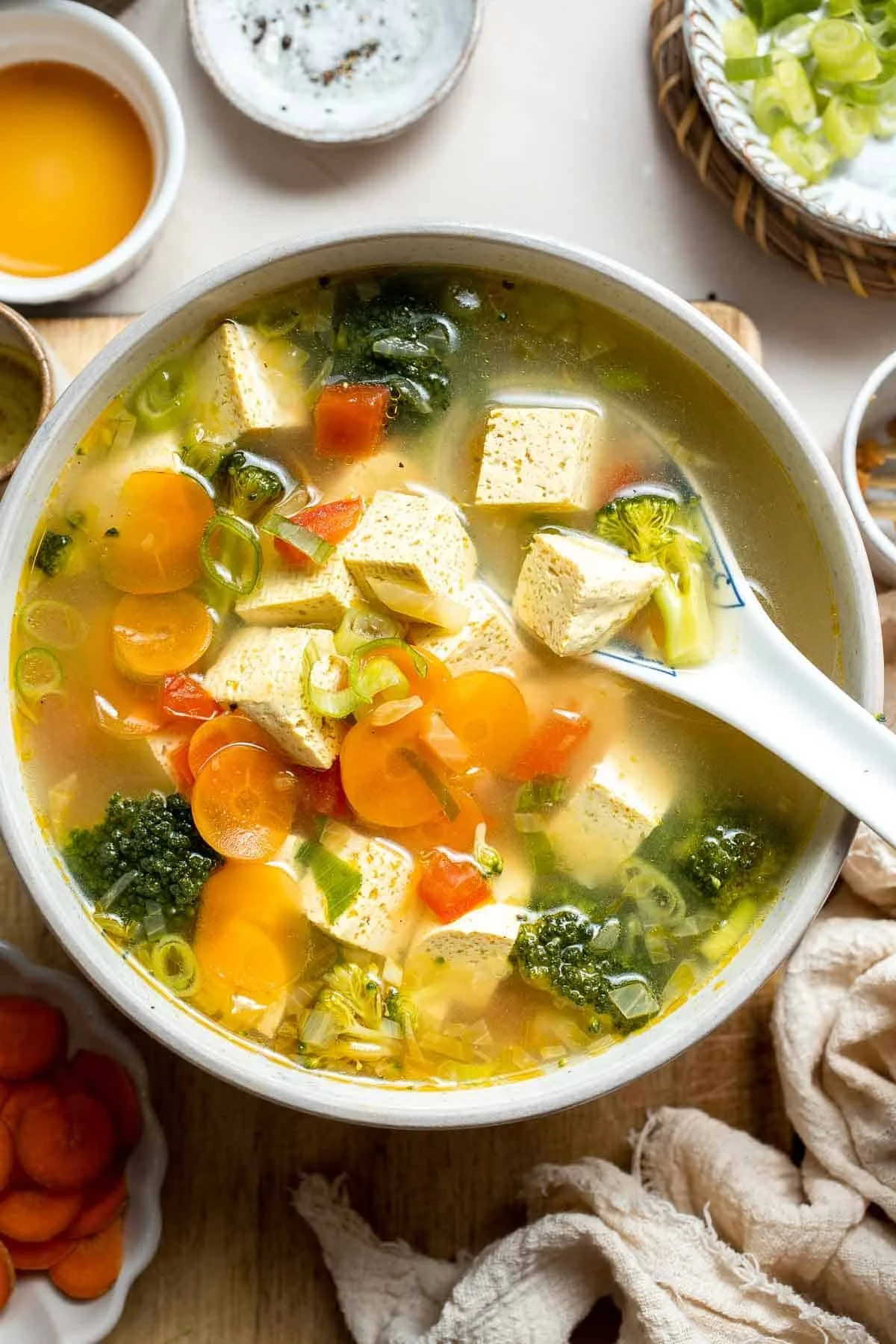 Hearty Tofu Soup