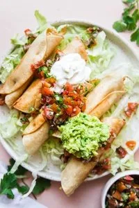 Homemade Chicken Taquitos
