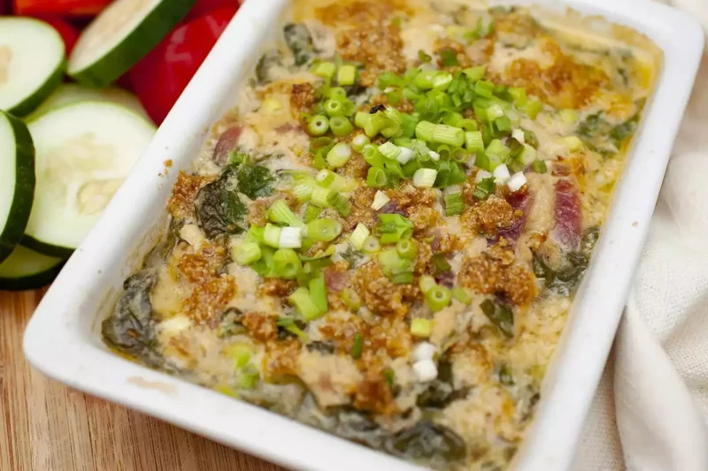 Instant Pot Spinach Crab Dip