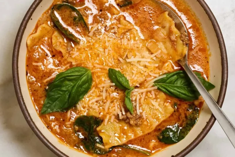 Lasagna Soup