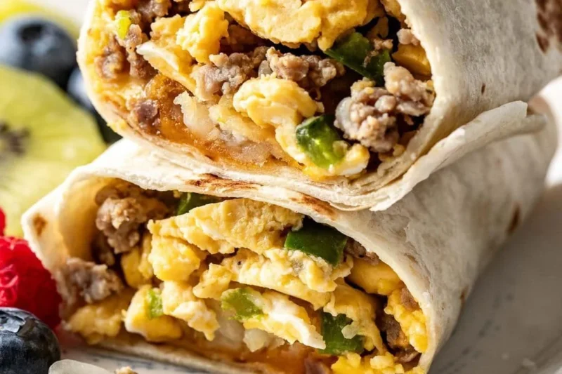 Meal Prep Breakfast Burritos