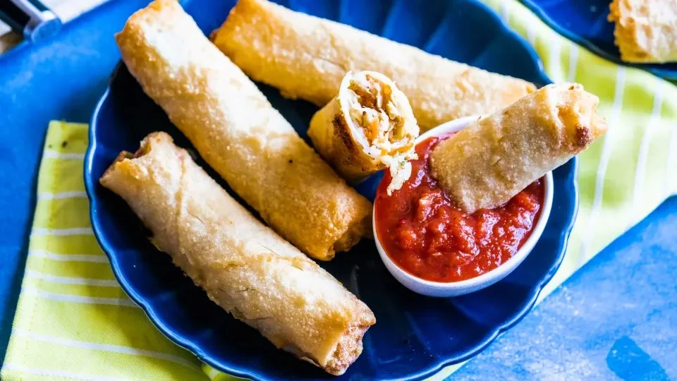 Delicious breakfast egg rolls for a quick and easy on-the-go meal.