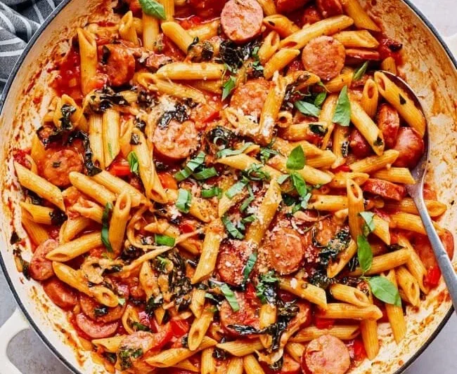 One Pot Sausage Pasta