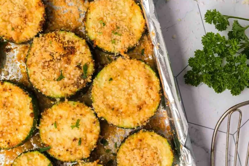Parmesan Roasted Zucchini