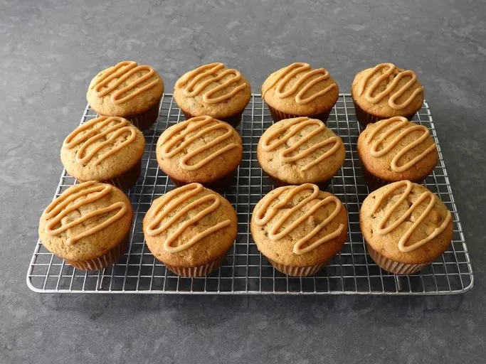 Peanut Butter Banana Muffins