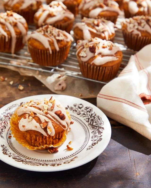 Pecan-Pumpkin Muffins