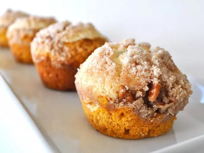 Pumpkin Cream Cheese Muffins