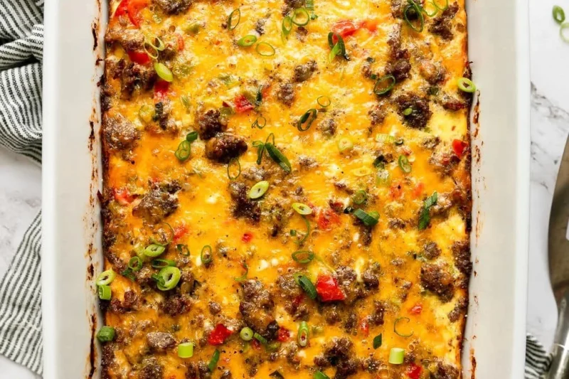 Sausage Egg Bake