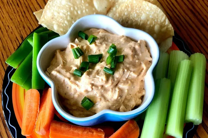 Slow Cooker Buffalo Chicken Dip