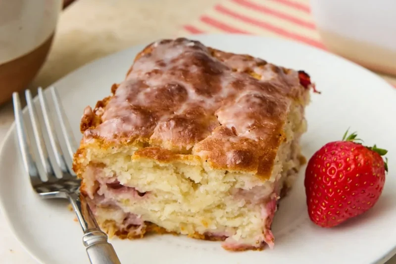 Strawberry Butter Swim Biscuits
