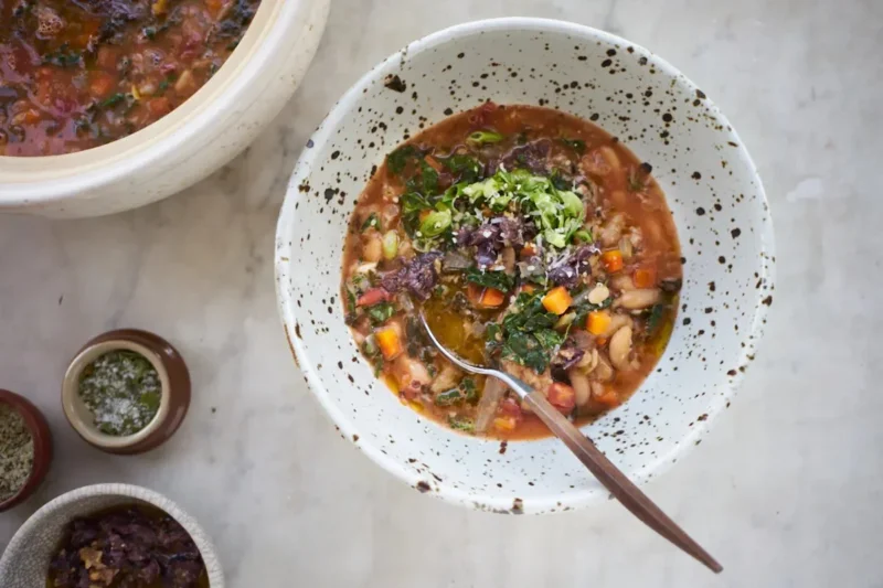 Tuscan Bean Soup (Reboiled)
